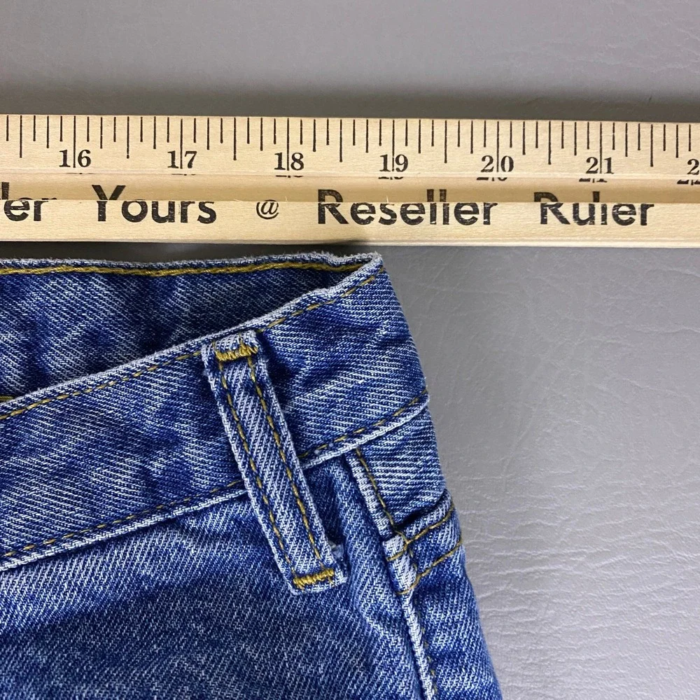 Full Blue Jeans Men's Size 42x30 (Fit 40x30) Straight Denim Workwear 100% Cotton